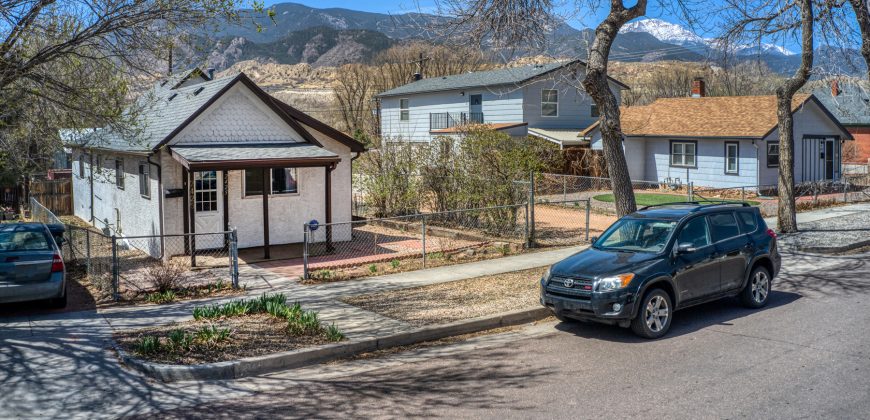 FOR SALE-Old Colorado City Charmer-2425 W. Vermijo Ave. 80904 $340,000- SOLD $360,000