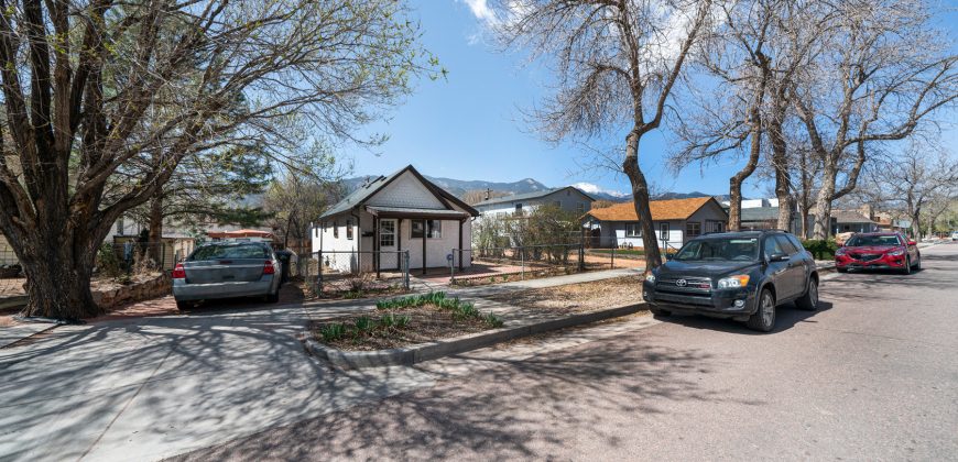 FOR SALE-Old Colorado City Charmer-2425 W. Vermijo Ave. 80904 $340,000- SOLD $360,000