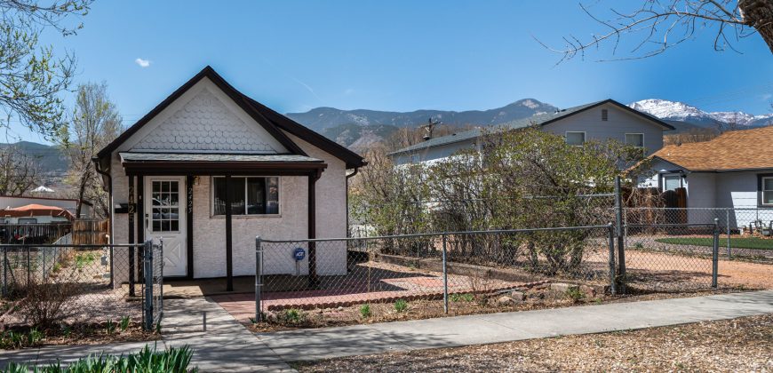 FOR SALE-Old Colorado City Charmer-2425 W. Vermijo Ave. 80904 $340,000- SOLD $360,000