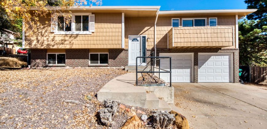 **SOLD** 2728 Penacho Circle, Colorado Springs 80917- 4 Bedroom 3 Bath 2 Car Garage Home For SALE! $425,000