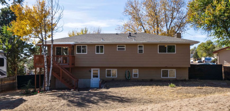 **SOLD** 2728 Penacho Circle, Colorado Springs 80917- 4 Bedroom 3 Bath 2 Car Garage Home For SALE! $425,000