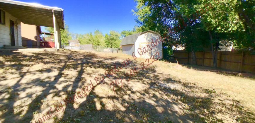 Cozy ranch style home in The Pikes Peak Park area