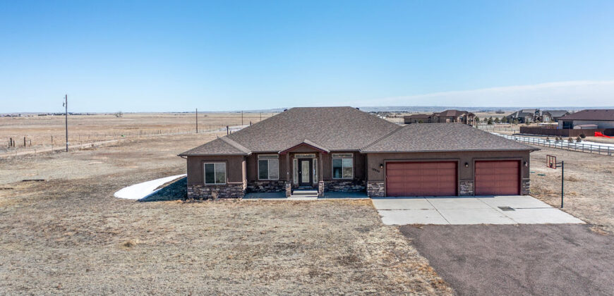 Sprawling Ranch Home FOR SALE! $750,000 Sought after RR-5 Acre Zoning-10935 McKissick Rd. Peyton, CO