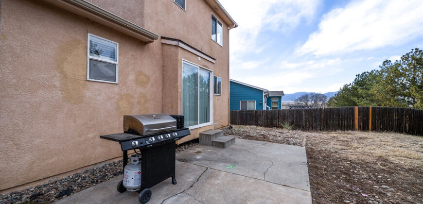 JUST LISTED! *WITH SOLAR* $360,000 Home for Sale just minutes from Fort Carson- 6816 Fountain Ridge Circle, Fountain CO 80817