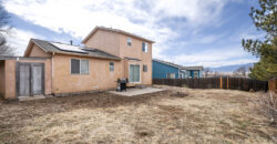 JUST LISTED! *WITH SOLAR* $360,000 Home for Sale just minutes from Fort Carson- 6816 Fountain Ridge Circle, Fountain CO 80817